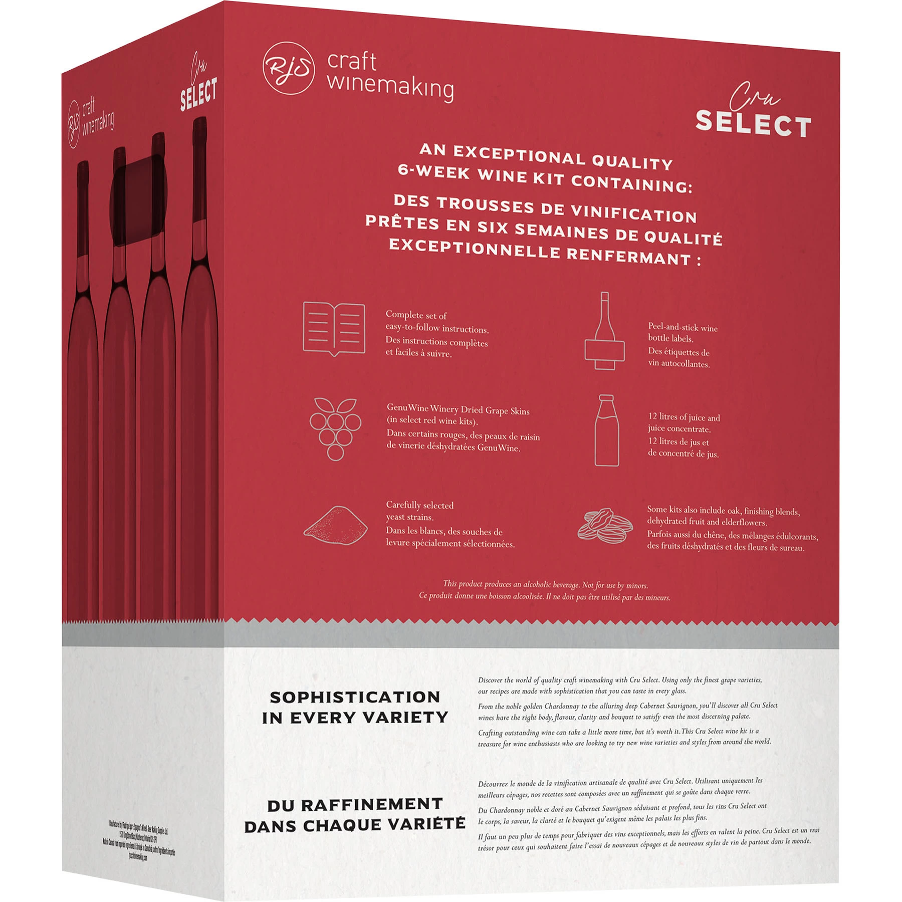 Italy Style Sangiovese Wine Kit - Cru Select 5 Italy Style Sangiovese Wine Kit - Cru Select - Image 3