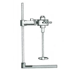 Lab Mount Mixer, 1/2 HP Air Gear Drive, 12" Shaft, 0-650 RPM (Series 2)