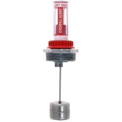 Stainless Steel Overfill Alert Gauge, 2" NPT, For Petroleum-Based Liquids