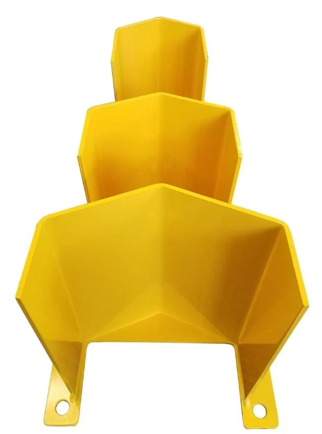 24"H X 8-1/2"D Yellow Pallet Rack Upright Post Protector 7 24"H X 8-1/2"D Yellow Pallet Rack Upright Post Protector - Image 5