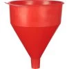 Red Plastic Funnel With Brass Screen, 1 Gallon 2 Red Plastic Funnel With Brass Screen, 1 Gallon -container red plastic funnel with brass screen 1 gallon 30wt34 1