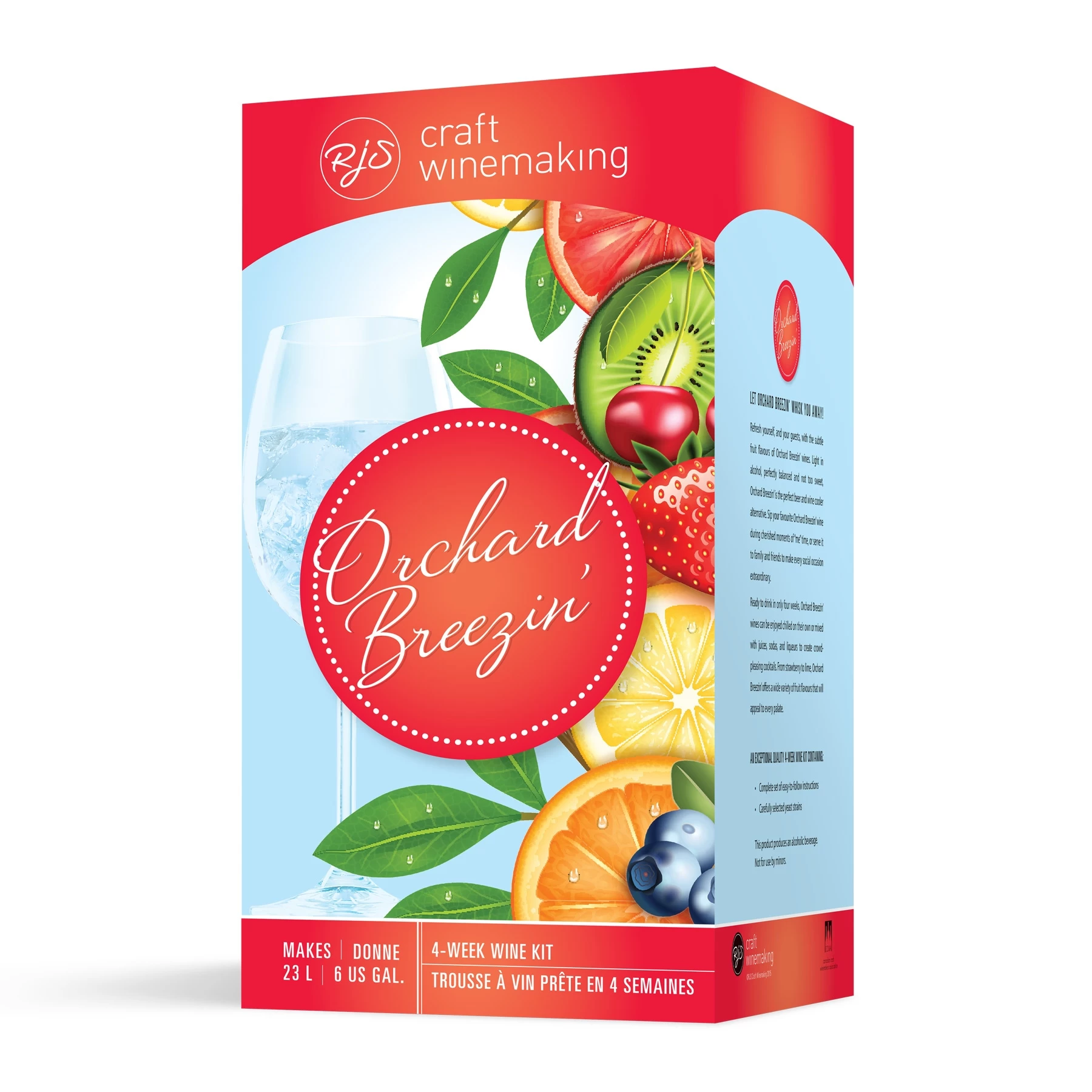 Acai Raspberry Rapture Wine Kit - Orchard Breezin' (2-Pack) 4 Acai Raspberry Rapture Wine Kit - Orchard Breezin' (2-Pack) - Image 2