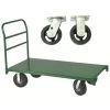Wesco 30" X 60" Steel Platform Truck, 5" X 2" Rubber Casters, 1,600 Lb. Capacity