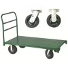 Wesco 30" X 60" Steel Platform Truck, 6" X 2" Rubber Casters, 1,800 Lb. Capacity -container s 26bs70 26bpb9