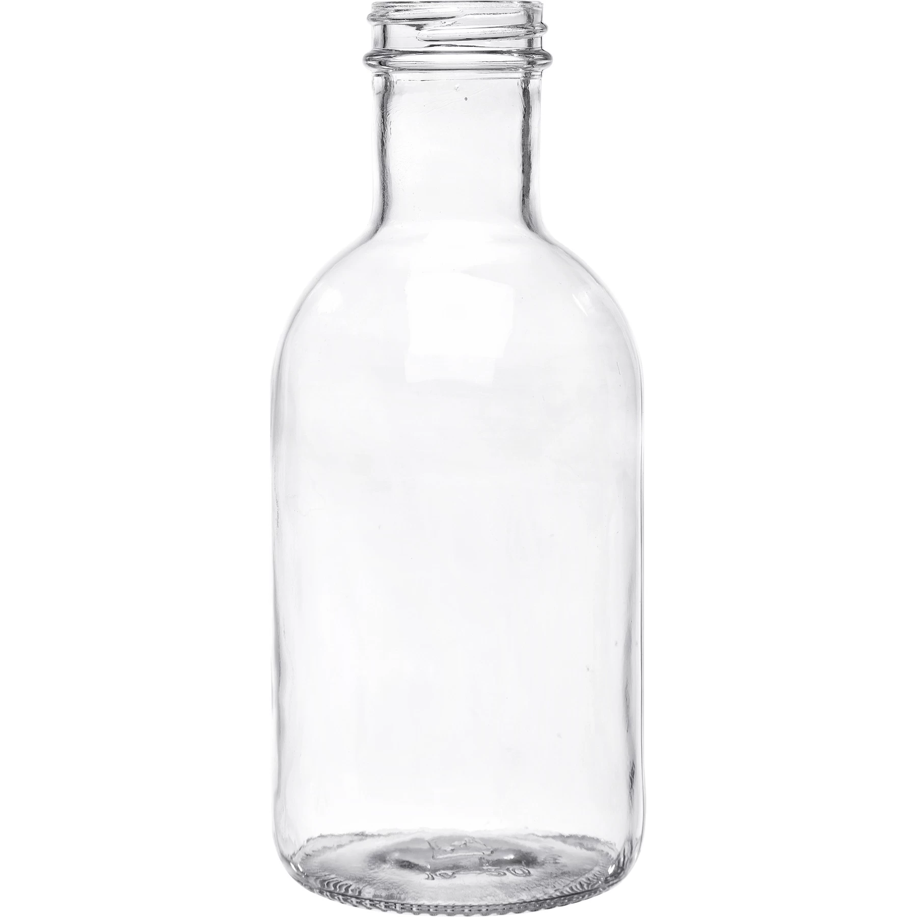 16 Oz. Clear Glass Stout Bottle, 38mm 38-405, 12/cs 4 16 Oz. Clear Glass Stout Bottle, 38mm 38-405, 12/cs - Image 2