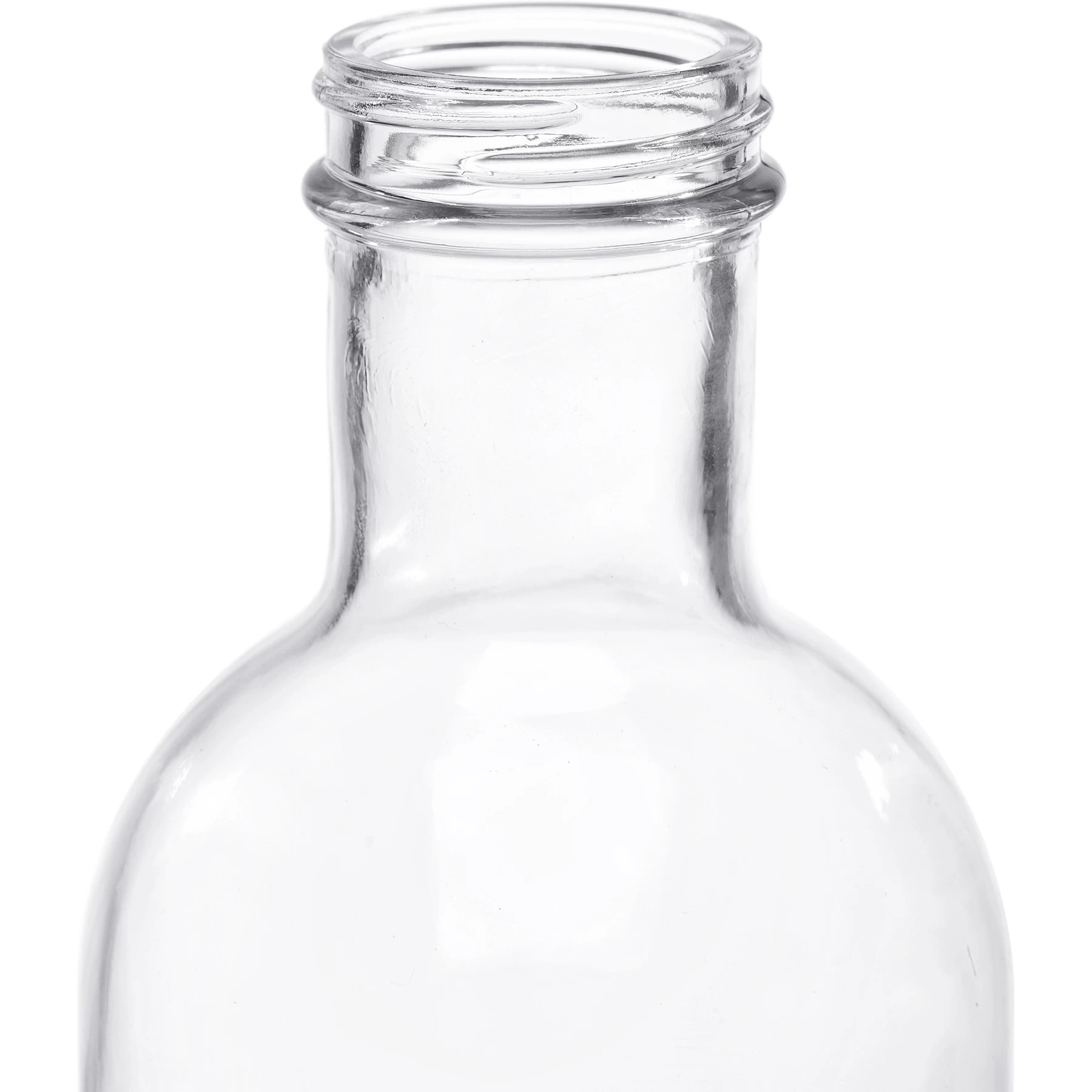 16 Oz. Clear Glass Stout Bottle, 38mm 38-405, 12/cs 6 16 Oz. Clear Glass Stout Bottle, 38mm 38-405, 12/cs - Image 4