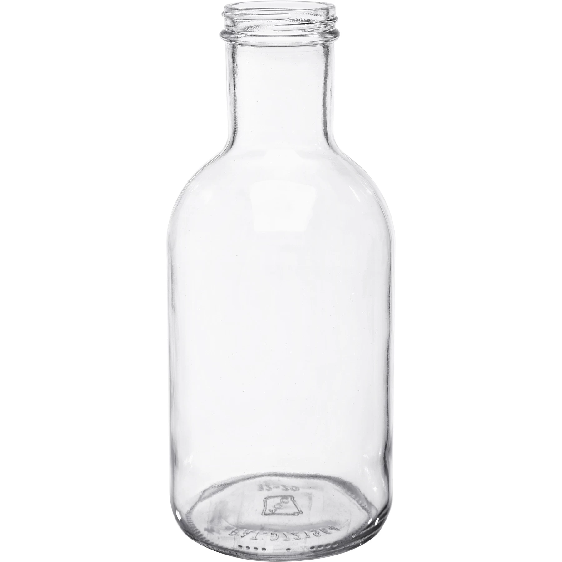 32 Oz. Clear Glass Stout Bottle, 48mm 48-405, 12/cs 3 32 Oz. Clear Glass Stout Bottle, 48mm 48-405, 12/cs