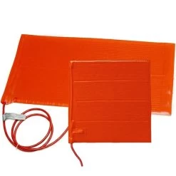 BriskHeat® 6" X 36" Heavy-Duty Silicone Rubber Heating Blanket For Plastic W/Adhesive Backing, 120V, 270W