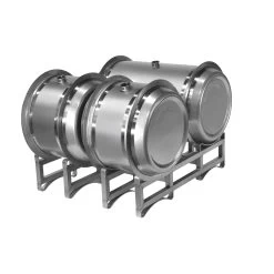 60 Gallon Stainless Steel Wine Barrel W/2" Ferrule Clamp -container stainless steel barrelrack 1