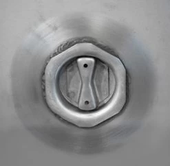 180 Gallon IBC Tank, Stainless Steel -container stainless steel ibc bung fitting top