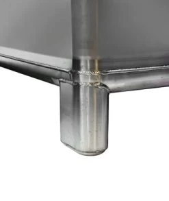 180 Gallon IBC Tank, Stainless Steel -container stainless steel ibc heavy duty tank legs