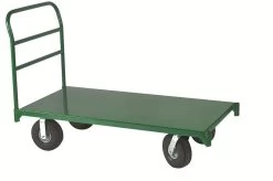 Wesco 36" X 72" Steel Platform Truck, 8" X 2" Polyolefin Casters, 2,500 Lb. Capacity 6 Wesco 36" X 72" Steel Platform Truck, 8" X 2" Polyolefin Casters, 2,500 Lb. Capacity -container steel platform 272272 6