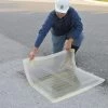 24" Clear Square Ultra-Drain Seal 1 24" Clear Square Ultra-Drain Seal -container ultra drain seals 9