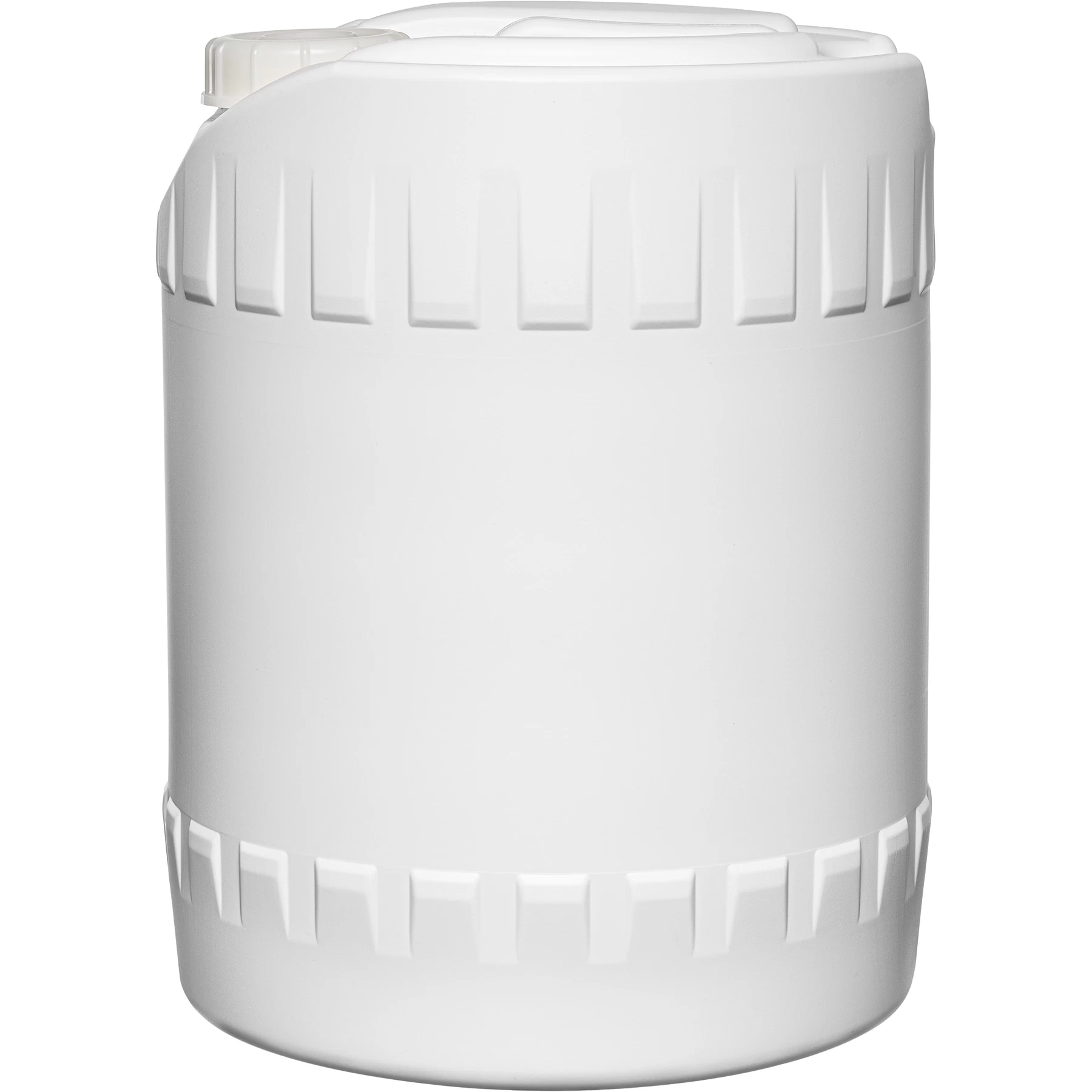 5 Gallon Round White HDPE Plastic Tight Head Pail And Cap, 70mm 5 5 Gallon Round White HDPE Plastic Tight Head Pail And Cap, 70mm - Image 3