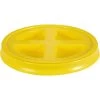 Yellow Gamma Seal Lid For 3.5, 5, 6 & 7 Gallon Plastic Pails -container yellow gamma seal lid for 3.5 5 6 and 7 gallon plastic pails 56wgs8 1