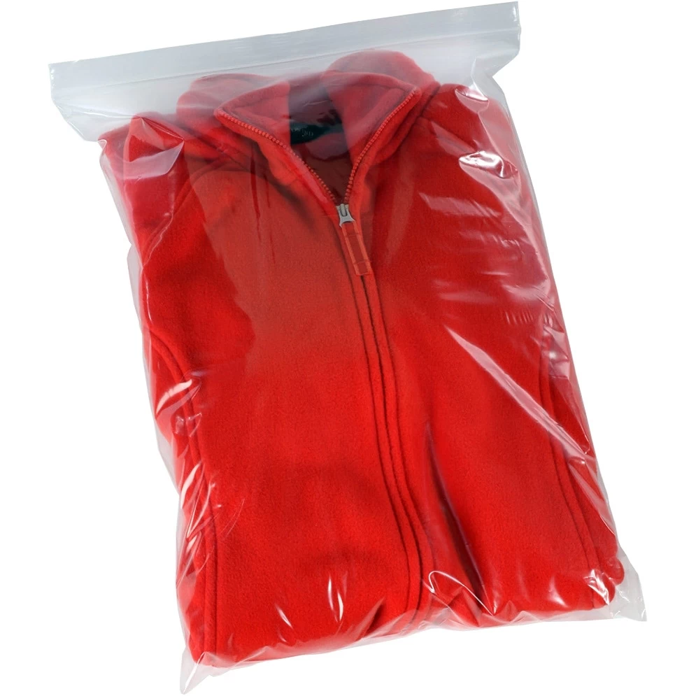 18" X 24" Zip-Top Reclosable Poly Bags, 2 Mil, Clear, 500/cs 3 18" X 24" Zip-Top Reclosable Poly Bags, 2 Mil, Clear, 500/cs