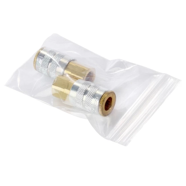 6" X 8" Zip-Top Reclosable Poly Bags, 3 Mil, Clear, 1,000/cs 3 6" X 8" Zip-Top Reclosable Poly Bags, 3 Mil, Clear, 1,000/cs